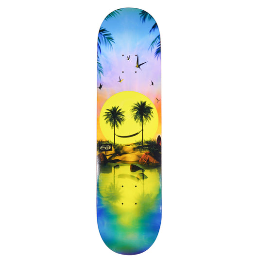 "Island" Skateboard Deck