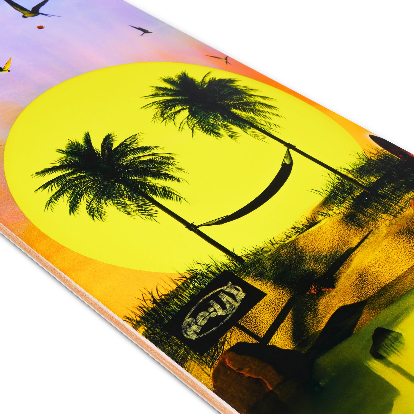 "Island" Skateboard Deck