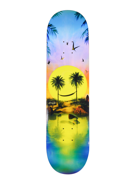 "Island" Skateboard Deck