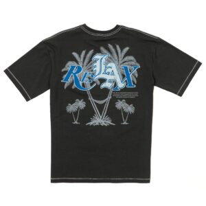 pacific t shirt black in black by Re:LAX Lifestyle